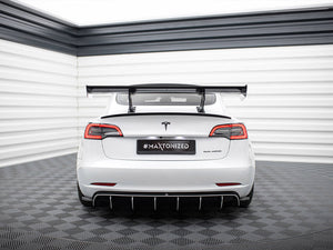 Carbon Spoiler Tesla Model 3 - Wayside Performance 