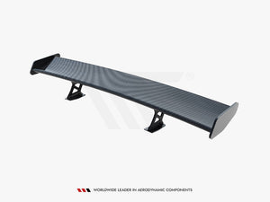 Carbon Spoiler With Internal Brackets Uprights + LED BMW 4 F32 / 4 F32 M-Pack Coupe - Wayside Performance 