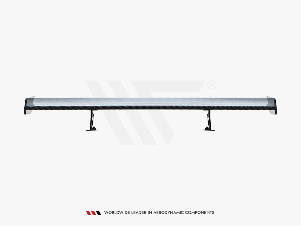 Carbon Spoiler With Internal Brackets Uprights + LED BMW 4 F32 / 4 F32 M-Pack Coupe - Wayside Performance 