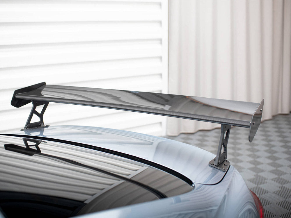 Carbon Spoiler With External Brackets Uprights BMW 4 F32 / 4 F32 M-Pack Coupe - Wayside Performance 