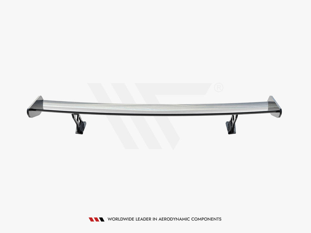 Carbon Spoiler With External Brackets Uprights BMW 4 F32 / 4 F32 M-Pack Coupe - Wayside Performance 
