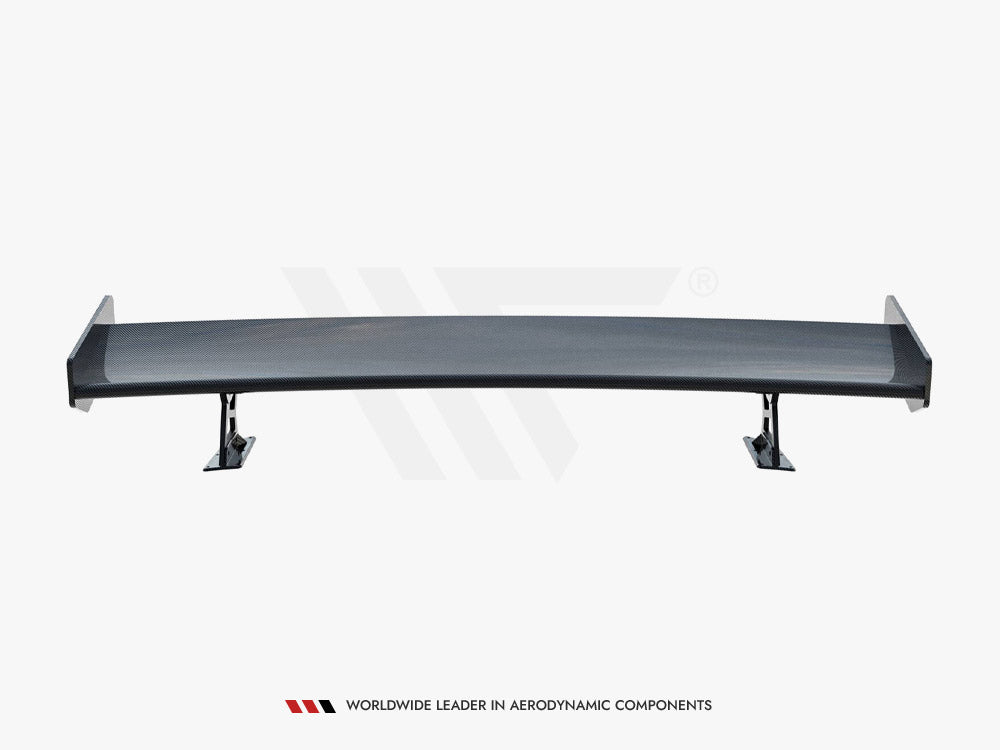 Carbon Spoiler With External Brackets Uprights + LED BMW 3 / M3 Coupe E92 - Wayside Performance 