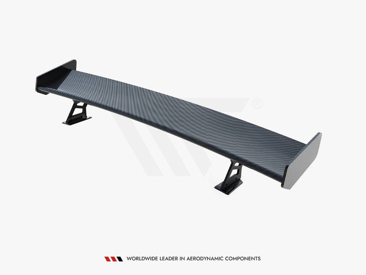Carbon Spoiler With External Brackets Uprights BMW 3 / M3 Coupe E92 - Wayside Performance 