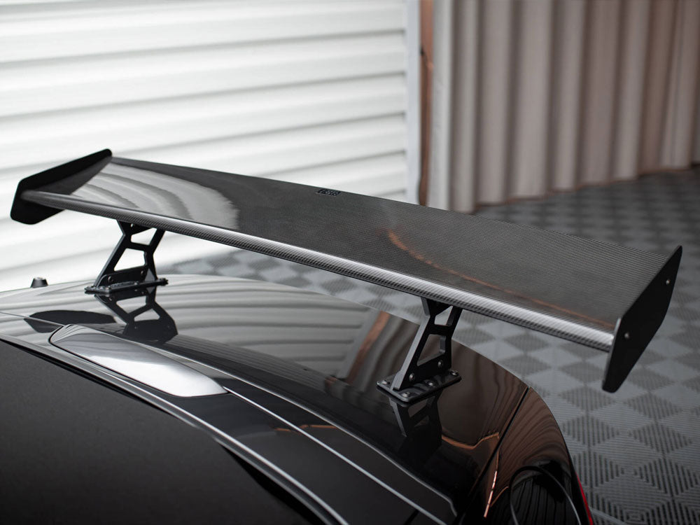 Carbon Spoiler With Internal Brackets Uprights + LED Mazda MX-5 ND (Mk4) - Wayside Performance 