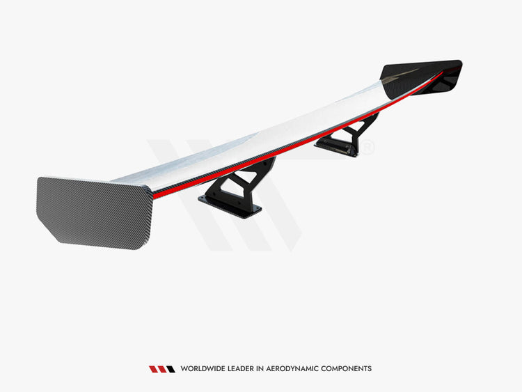Carbon Spoiler With Internal Brackets Uprights + LED Mazda MX-5 ND (Mk4) - Wayside Performance 