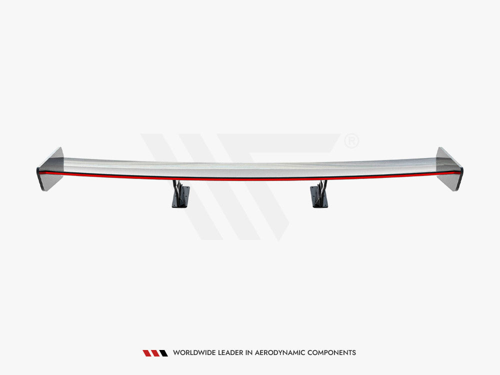 Carbon Spoiler With Internal Brackets Uprights + LED Mazda MX-5 ND (Mk4) - Wayside Performance 
