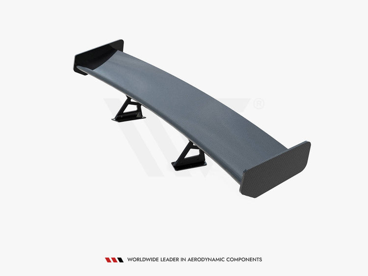 Carbon Spoiler With Internal Brackets Uprights + LED Mazda MX-5 ND (Mk4) - Wayside Performance 