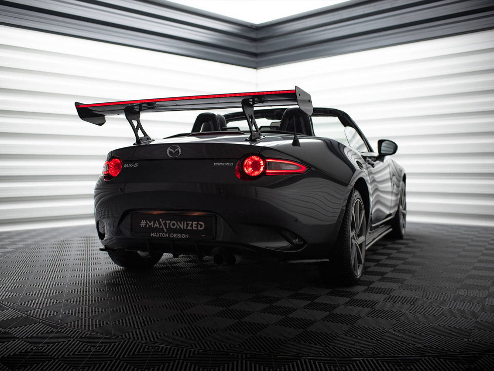Carbon Spoiler JDM Style + LED Mazda MX-5 ND (Mk4) - Wayside Performance 