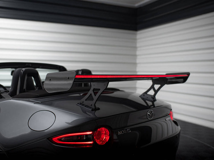 Carbon Spoiler JDM Style + LED Mazda MX-5 ND (Mk4) - Wayside Performance 