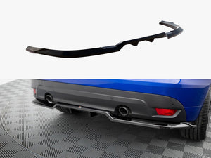 Maxton Design Central Rear Splitter (Vertical Bars) Jaguar F-Pace R-Sport Mk1 - Wayside Performance 
