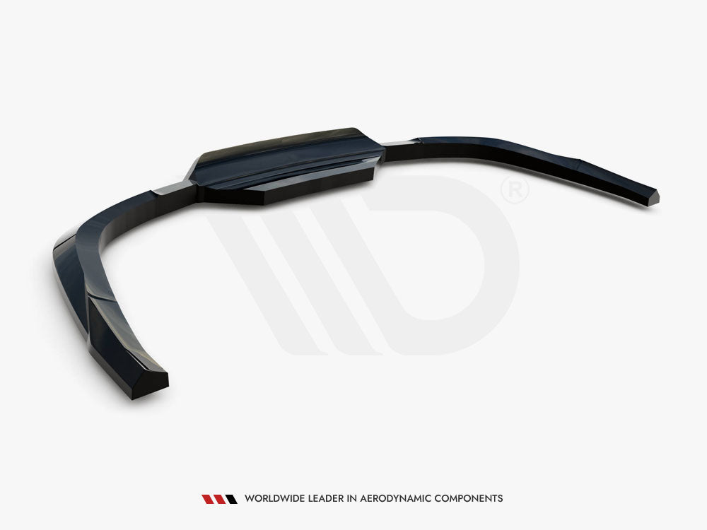 Maxton Design Central Rear Splitter (Vertical Bars) Jaguar F-Pace R-Sport Mk1 - Wayside Performance 
