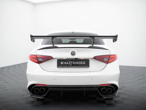 Carbon Spoiler Alfa Romeo Giulia Quadrifoglio - Wayside Performance 