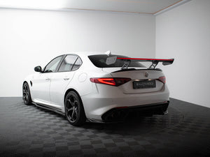 Carbon Spoiler + LED Alfa Romeo Giulia Quadrifoglio - Wayside Performance 