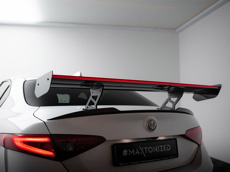 Carbon Spoiler + LED Alfa Romeo Giulia Quadrifoglio - Wayside Performance 