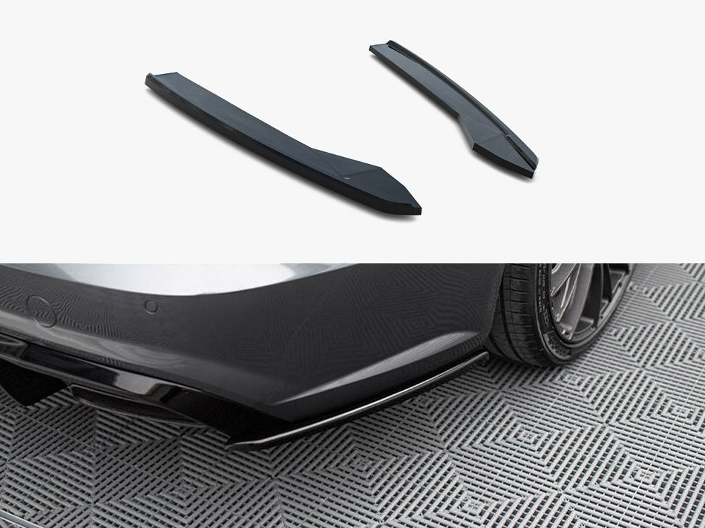 Maxton Design Rear Side Splitters Audi S6 / A6 S-Line C7 Facelift