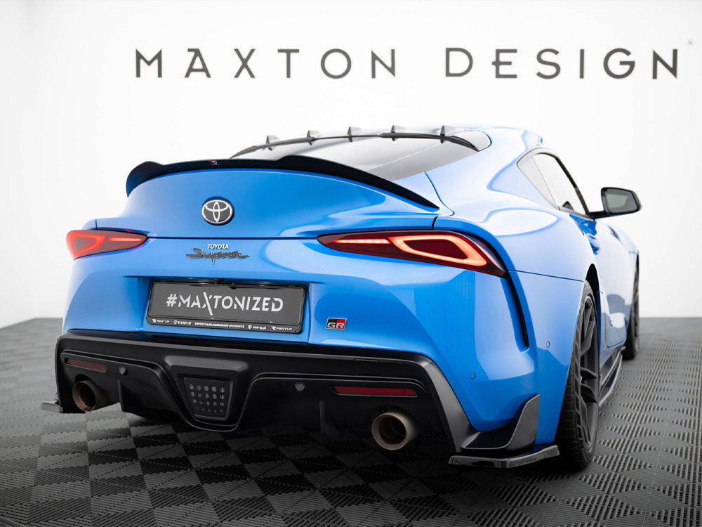 Maxton Design Spoiler Extension Toyota Supra Mk5 (2019-) - Wayside Performance 