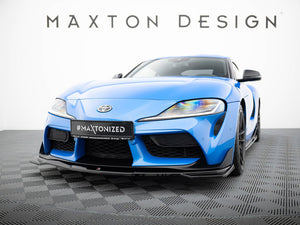 Maxton Design Front Splitter V.1 Toyota Supra Mk5 (2019-) - Wayside Performance 