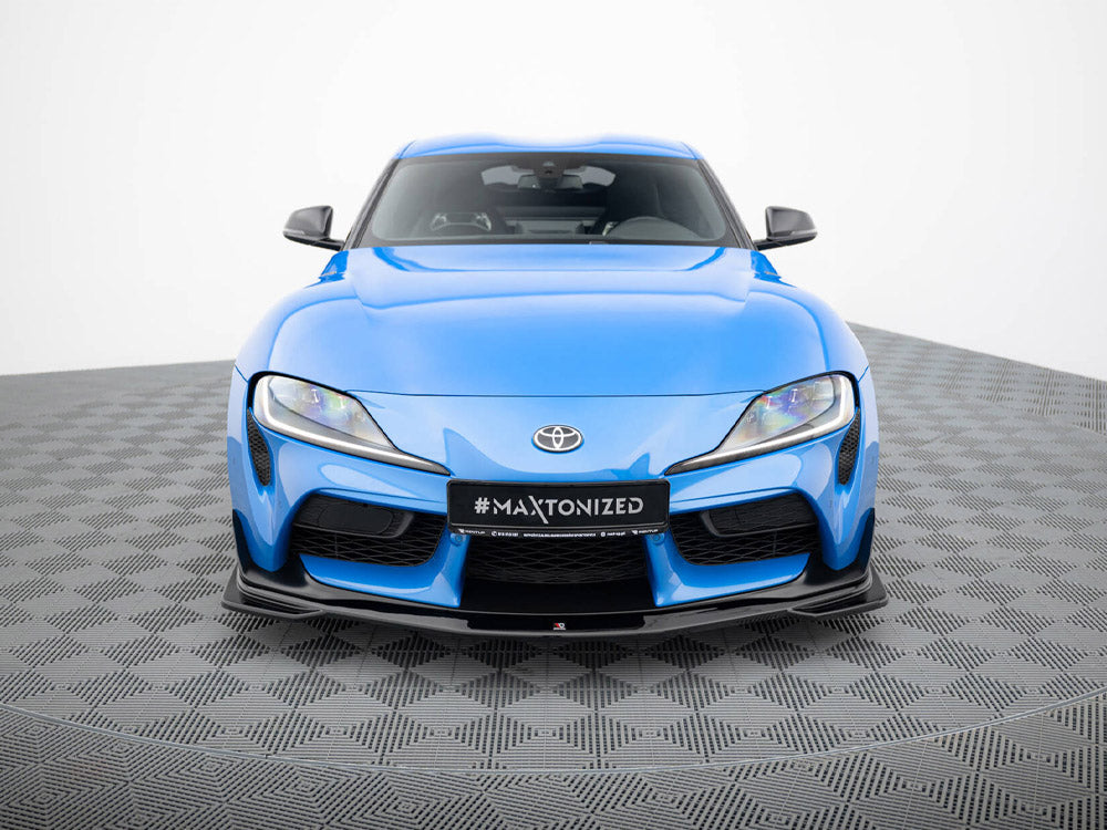 Maxton Design Front Splitter V.1 Toyota Supra Mk5 (2019-) - Wayside Performance 