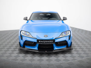 Maxton Design Front Splitter V.1 Toyota Supra Mk5 (2019-) - Wayside Performance 