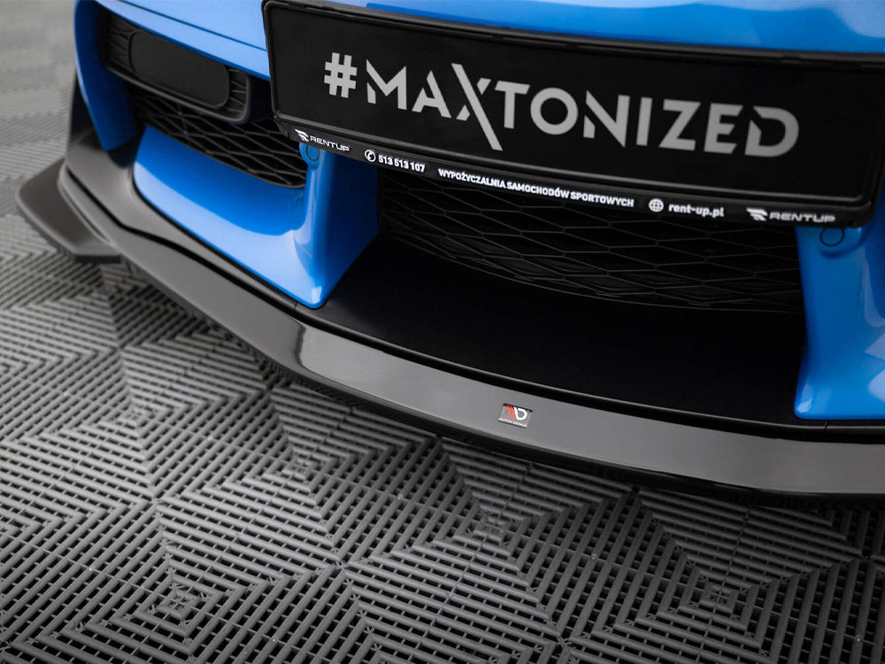 Maxton Design Front Splitter V.1 Toyota Supra Mk5 (2019-) - Wayside Performance 