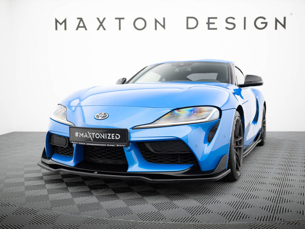 Maxton Design Front Splitter V.2 Toyota Supra Mk5 (2019-) - Wayside Performance 