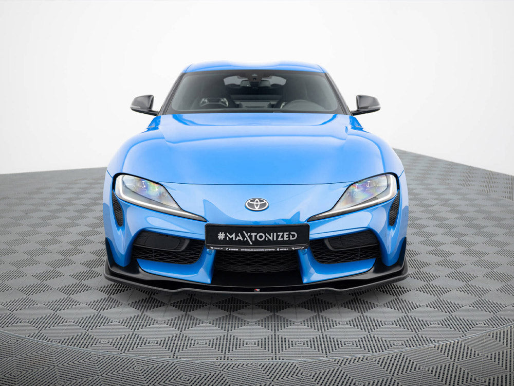 Maxton Design Front Splitter V.2 Toyota Supra Mk5 (2019-) - Wayside Performance 