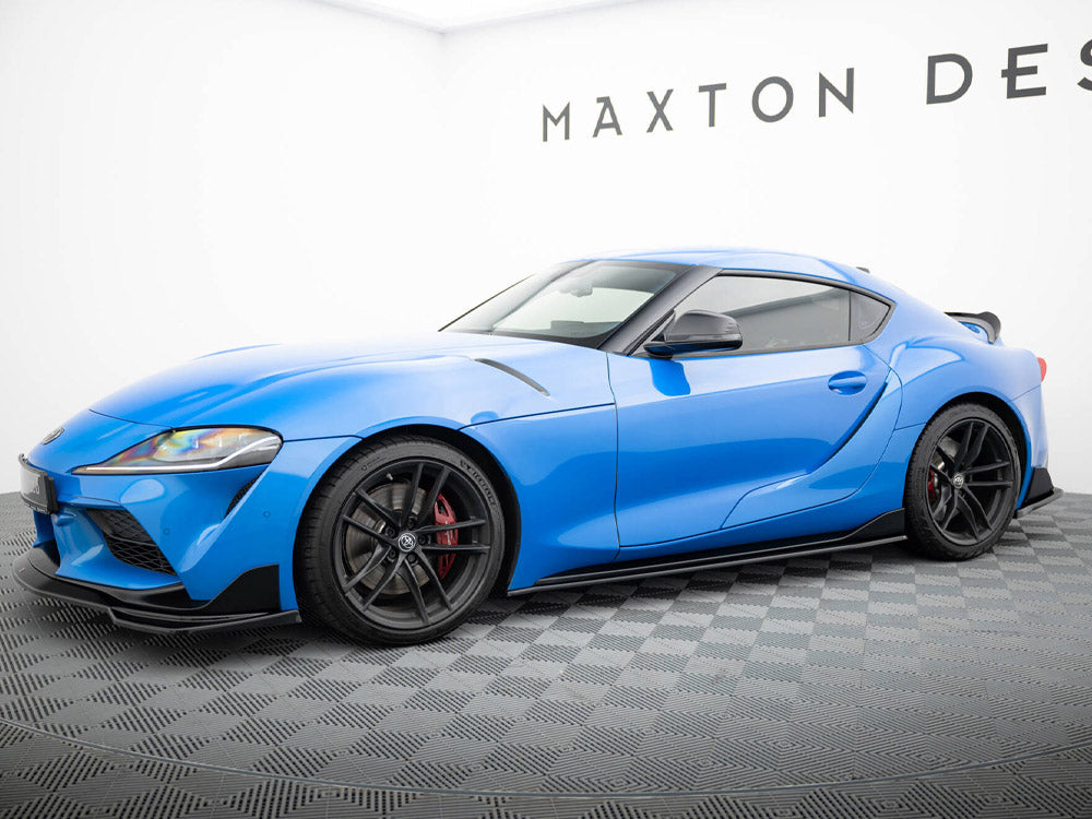 Maxton Design Side Skirts Diffusers V.1 Toyota Supra Mk5 (2019-) - Wayside Performance 