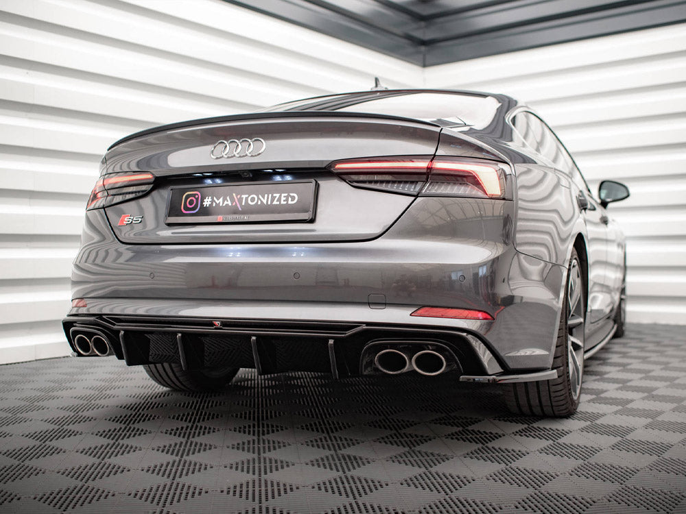 Maxton Design Rear Side Splitters Audi S5 Coupe / Sportback F5 - Wayside Performance 
