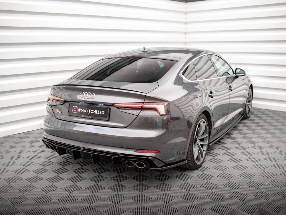 Maxton Design Rear Side Splitters Audi S5 Coupe / Sportback F5 - Wayside Performance 