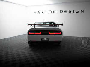 Carbon Spoiler + LED Dodge Challenger Mk3 - Wayside Performance 