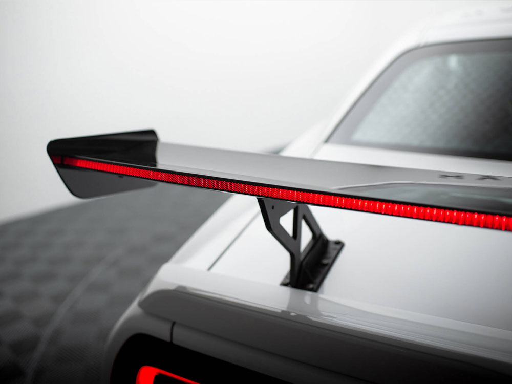 Carbon Spoiler + LED Dodge Challenger Mk3 - Wayside Performance 