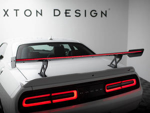Carbon Spoiler + LED Dodge Challenger Mk3 - Wayside Performance 