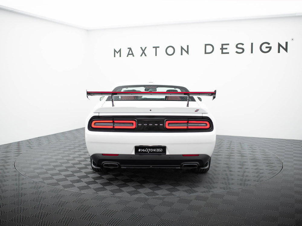 Carbon Spoiler + LED Dodge Challenger Mk3 - Wayside Performance 