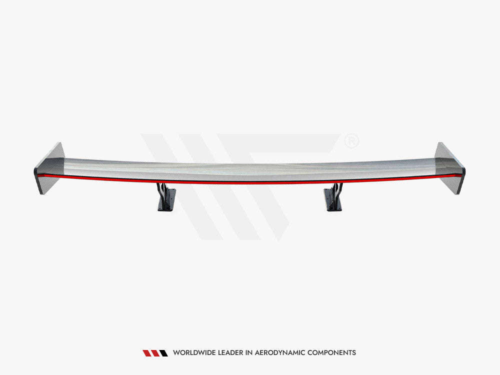 Carbon Spoiler + LED Dodge Challenger Mk3 - Wayside Performance 
