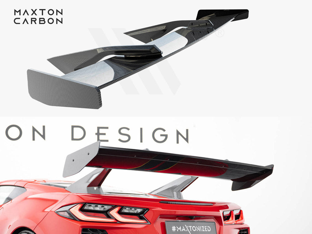 Carbon Spoiler Chevrolet Corvette C8 - Wayside Performance 