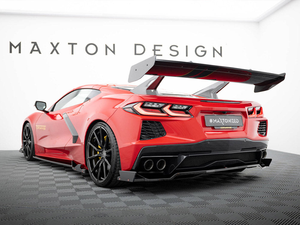 Carbon Spoiler Chevrolet Corvette C8 - Wayside Performance 