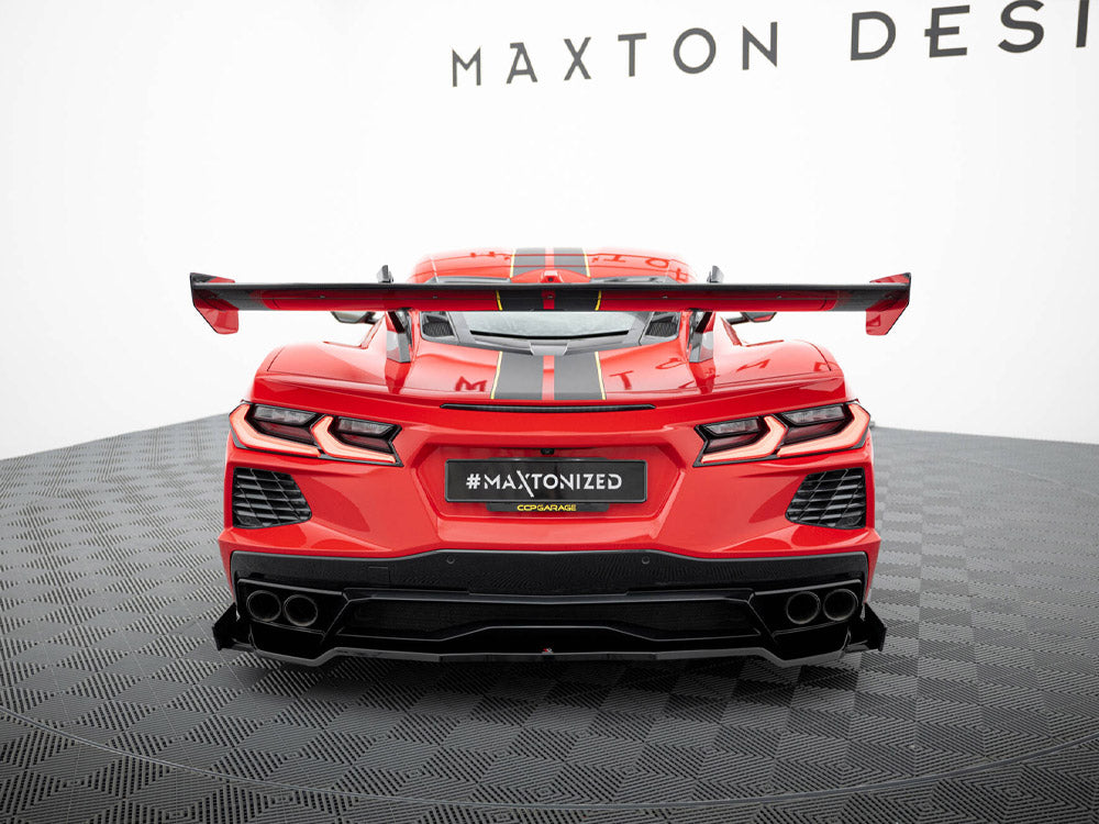 Carbon Spoiler Chevrolet Corvette C8 - Wayside Performance 