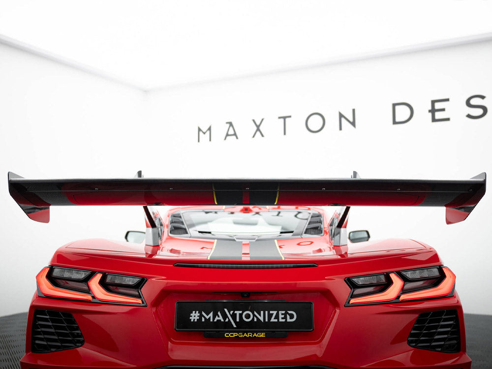 Carbon Spoiler Chevrolet Corvette C8 - Wayside Performance 