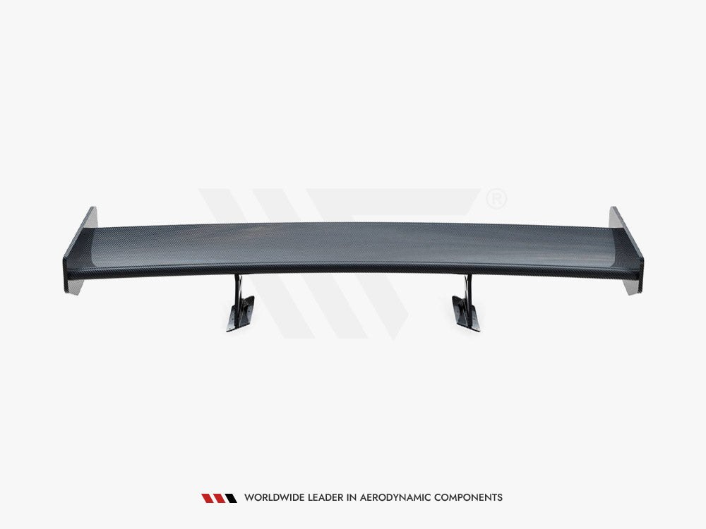 Carbon Spoiler With External Brackets Uprights Toyota Supra Mk5 - Wayside Performance 