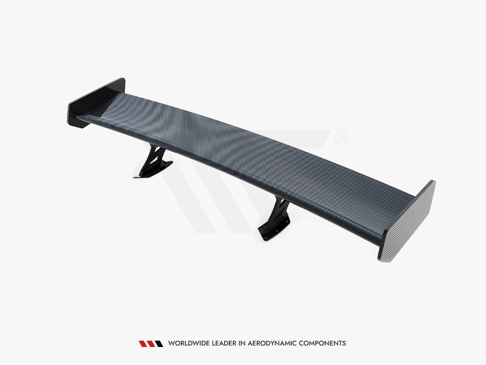 Carbon Spoiler With External Brackets Uprights Toyota Supra Mk5 - Wayside Performance 