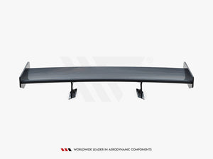 Carbon Spoiler With External Brackets Uprights + LED Toyota Supra Mk5 - Wayside Performance 