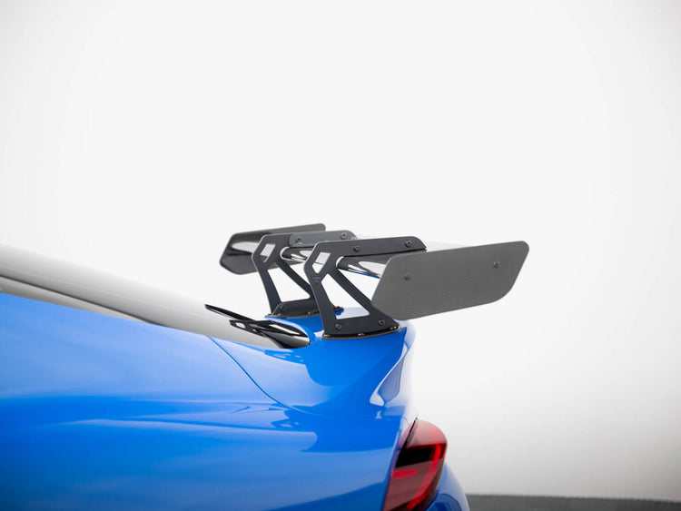 Carbon Spoiler With Upper Swan Mounting + LED Toyota Supra Mk5 - Wayside Performance 