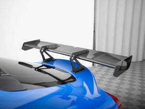 Carbon Spoiler With Upper Swan Mounting + LED Toyota Supra Mk5 - Wayside Performance 