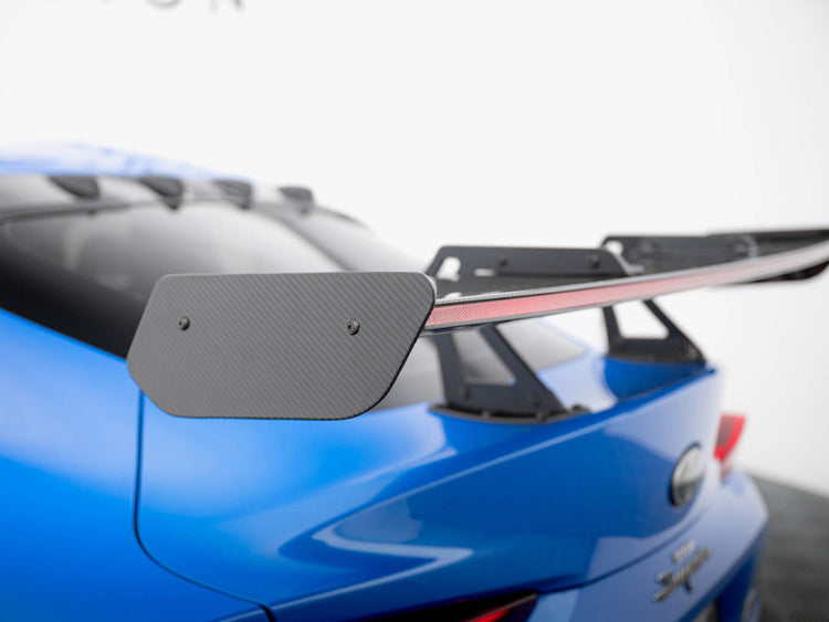 Carbon Spoiler With Upper Swan Mounting + LED Toyota Supra Mk5 - Wayside Performance 