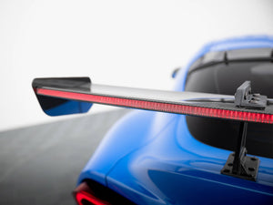 Carbon Spoiler With Upper Swan Mounting + LED Toyota Supra Mk5 - Wayside Performance 