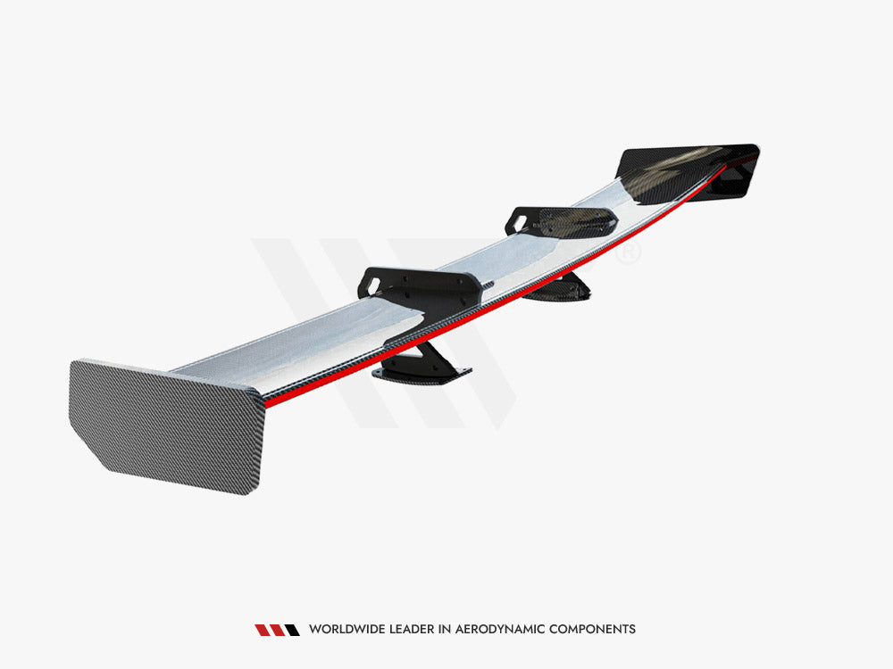 Carbon Spoiler With Upper Swan Mounting + LED Toyota Supra Mk5 - Wayside Performance 