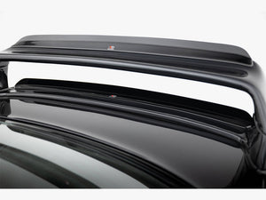 Maxton Design BMW M3 E36 coupe GT bottom spoiler in black, styled for sporty body and styling enhancement.