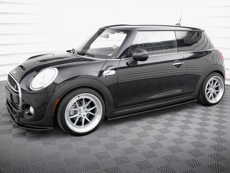 Maxton Design Side Skirts Splitters Mini Cooper S Mk3 Pre-facelift 3 Door (F56) (2014-2017) - Wayside Performance 