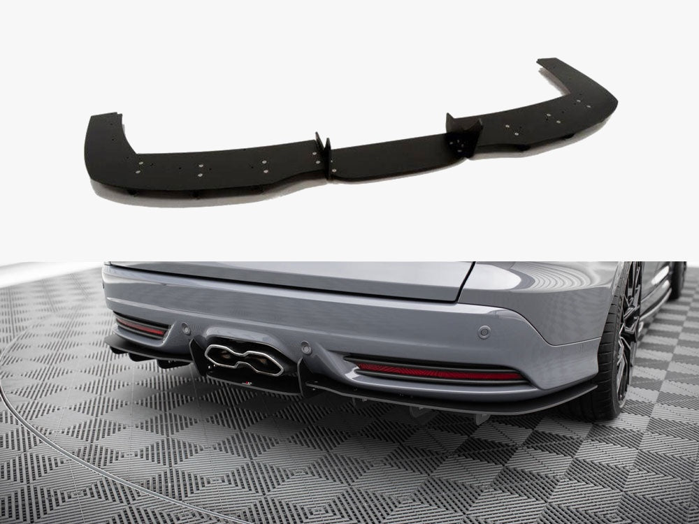 MaxTon Design rear diffuser for Ford Focus 3 ST Estate, body styling accessory with aerodynamic design.