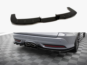 MaxTon Design rear diffuser for Ford Focus 3 ST Estate, body styling accessory with aerodynamic design.